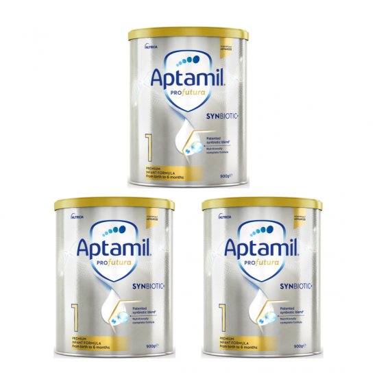 【包邮包税】Aptamil 爱他美白金 1段 900g*3罐