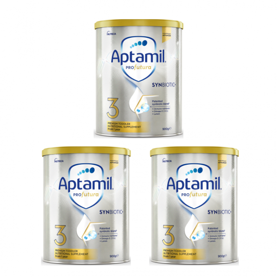 【包邮包税】Aptamil 爱他美白金 3段 900g*3罐