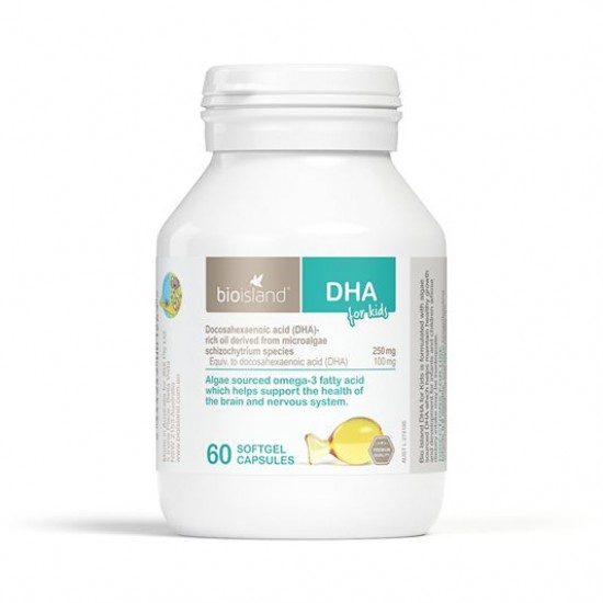 Bioisland 生物岛婴幼儿海藻油DHA 60粒
