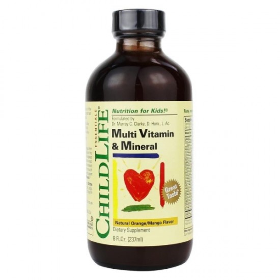 ChildLife 童年时光多种维生素和矿物质 237ml 