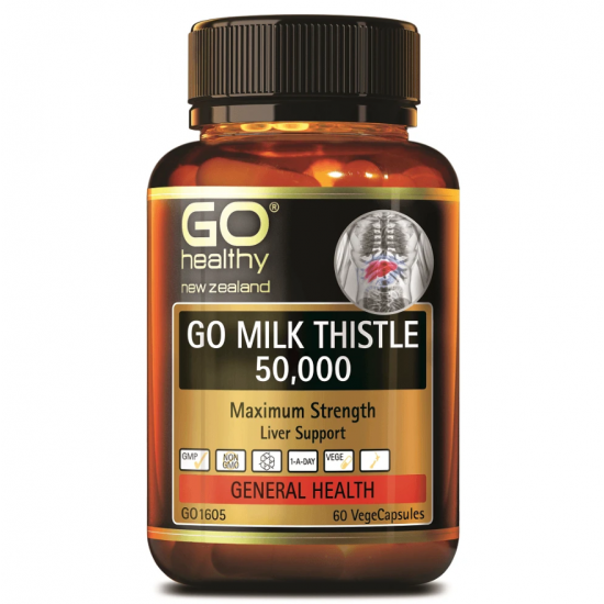 GO Healthy 高之源 奶蓟草护肝胶囊 50000mg 60粒