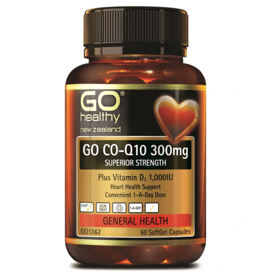 Go Healthy 心脏辅酶Q10 300mg 60粒 护心