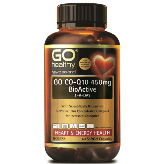 Go Healthy 高之源心脏辅酶450mg 60c Go Healthy 高之源心脏辅酶450mg 60c