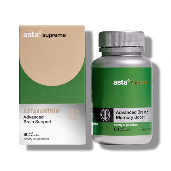 Asta Supreme 虾青素黄金健脑记忆丸 老年人 60粒