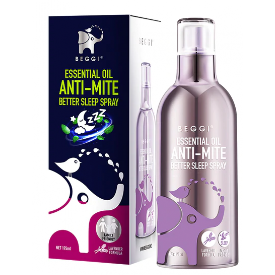 Beggi better sleep spray除螨睡眠喷雾175ml  