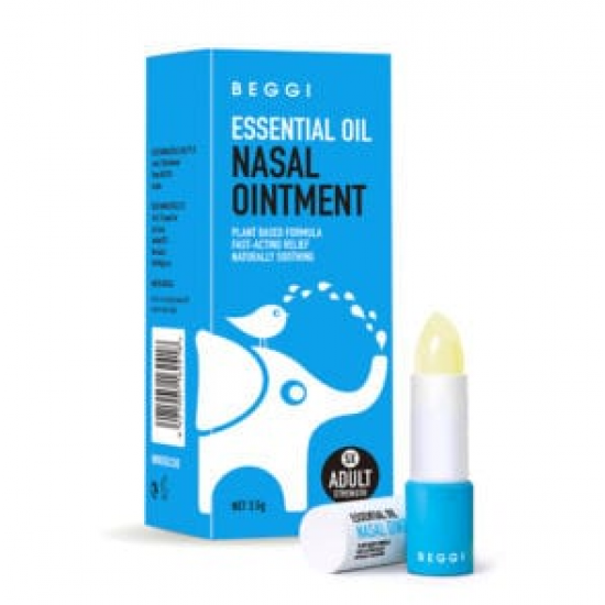 Beggi 鼻通灵3.5g 成人外涂式鼻塞膏
