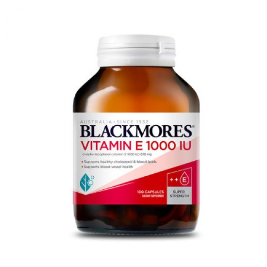 Blackmores 澳佳宝维生素E 维E 1000IU 100粒