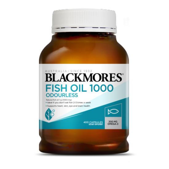 Blackmores 无腥大鱼油  1000mg 400c