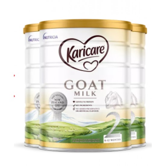 【包邮包税】Karicare 可瑞康山羊奶粉2段 900g*3罐