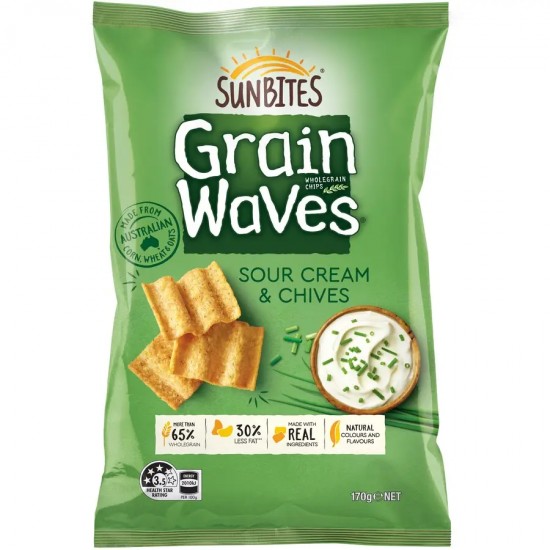 Grain Waves 芝士&香葱味薯片 
