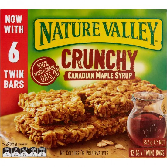 Nature Valley 燕麦酥代餐蛋白棒 252g