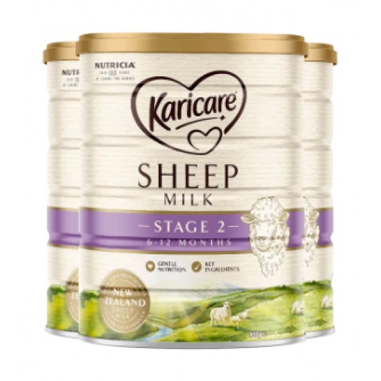 【包邮包税】Karicare 可瑞康绵羊奶2段 900g*3罐