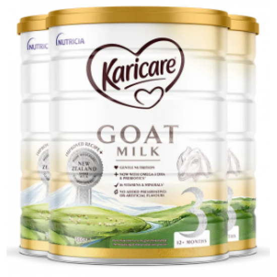 【包邮包税】Karicare 可瑞康山羊奶粉3段 900g*3罐