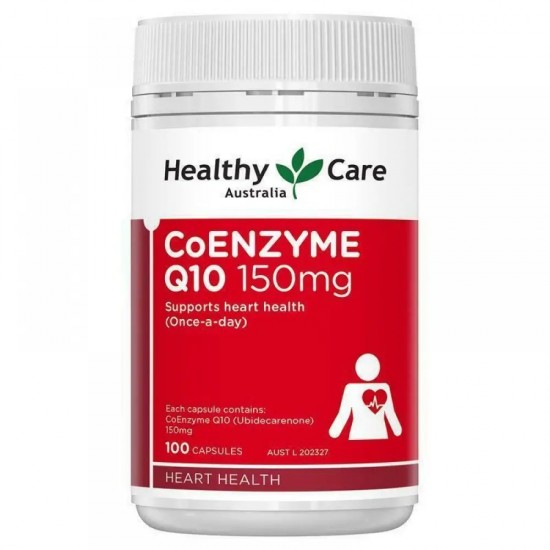Healthy Care 澳世康辅酶Q10 150mg 100粒 助心健康 缓解疲劳 