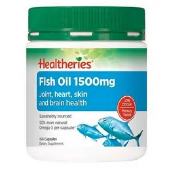 Healtheries 贺寿利深海鱼油1500mg 150粒