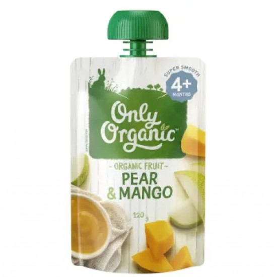 Only Organic 婴儿有机辅食 120g*1袋 4+月龄适用