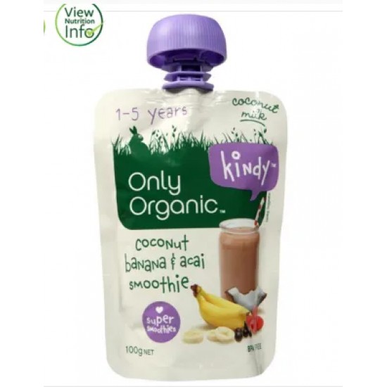 Only Organic 婴儿辅食椰子香蕉奶昔 100g 1-3岁