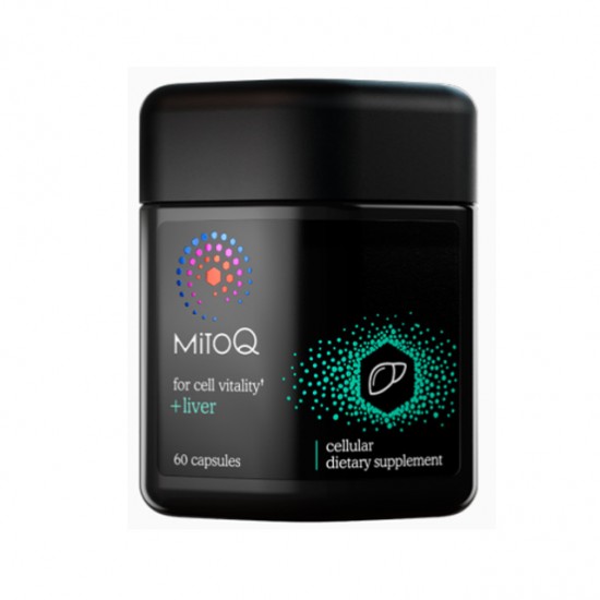 MitoQ 护肝 60粒 支持肝脏健康功能