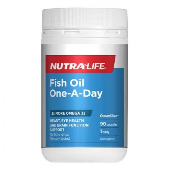 Nutralife 纽乐 三倍浓缩深海鱼油 90粒 Nutralife 纽乐 三倍浓缩深海鱼油 90粒