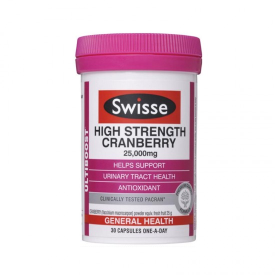 Swisse 蔓越莓25000毫克 30粒   