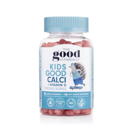 The Good Vitamin CO 儿童钙+维D软糖 强壮骨骼 草莓味 90粒