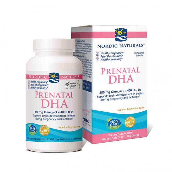 Nordic Naturals 挪威自然 挪威孕妇DHA鱼油 180粒